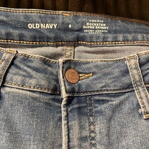 Old Navy Blue Denim High-Rise Jeans